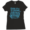 giving up on my dreams Ladies Fitted T-Shirt