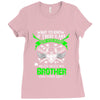 Want To Know If There Is L fe After Death Mess With My Brother And Fin Ladies Fitted T-Shirt