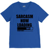 sarcasm now loading (2) V-Neck Tee