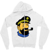 captain haddock tintin cartoon comic Zipper Hoodie