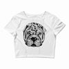 ask me about my shar pei Crop Top