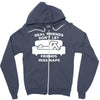 real friends don't let friends miss naps Zipper Hoodie