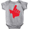gun 'em down Baby Bodysuit