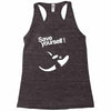 save yourself Racerback Tank