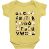alphabeasts Baby Onesie