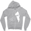 woody allen tribute Zipper Hoodie