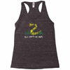 no step on snek 1 Racerback Tank
