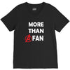 Avengers More Than A Fan V-Neck Tee
