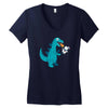 everyone loves marshmallow Women's V-Neck T-Shirt