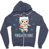 puncha yo buns Zipper Hoodie