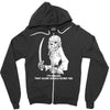 i'm smiling should scare u pirate skeleton Zipper Hoodie