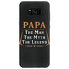 papa the man the myth the legend Samsung Galaxy S8 Case