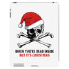 skull christmas iPad 3 and 4 Case