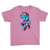 dog biker Youth Tee