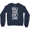 boat hair don't care Crewneck Sweatshirt