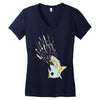 shark attack Women's V-Neck T-Shirt