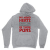 my head hertz from these puns Hoodie