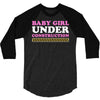 Baby Girl Under Construction 3/4 Sleeve Shirt