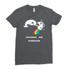 unicorns are overrated Ladies Fitted T-Shirt
