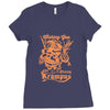 scary krampus Ladies Fitted T-Shirt