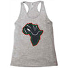 african black panther Racerback Tank