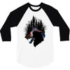 Mononoke Hime Siluet 3/4 Sleeve Shirt