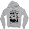 I Am One Blessed Nana Zipper Hoodie
