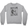 help me stack overflow youre myo nly hope Crewneck Sweatshirt