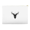 deer head vector Accessory Pouches