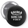 balboa boxing club Pin-back button