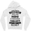 Super Cool Mimi Of A Freaking Awesome Granddaughter Zipper Hoodie