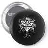dungeons and dragons dice art Pin-back button