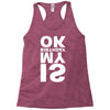 is my birthday ok Racerback Tank