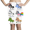unicorn funny Pencil Skirts
