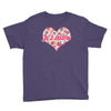 Jet'aime Flower Heart Youth Tee