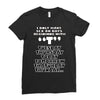i only have sex, ideal gift, birthday present funny Ladies Fitted T-Shirt
