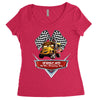 friend miss fritter Women's Triblend Scoop T-shirt