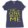 the one and only me Ladies Fitted T-Shirt