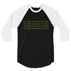 i am a ganius 3/4 Sleeve Shirt
