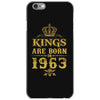 kings are born in 1963 iPhone 6/6s Case