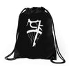bicycle racing bike rider tour de france Drawstring Bags