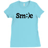 smile Ladies Fitted T-Shirt