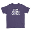 verry stable genius Youth Tee