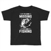 If I've Gone Missing Fishing Toddler T-shirt