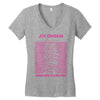 Joy Division Unknown Pleasures Women's V-Neck T-Shirt