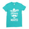 drinko de mayo Ladies Fitted T-Shirt
