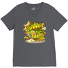 monster studen V-Neck Tee