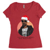 i was the nizzle before chrismizzle and all through the hizzle Women's Triblend Scoop T-shirt