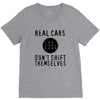 real cars don't shift themselves V-Neck Tee