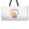 This Girl Loves Her Border Collie Weekender Totes